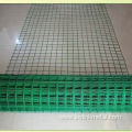Black 16 Gauge Vinyl Coated Hardware Mesh Fence